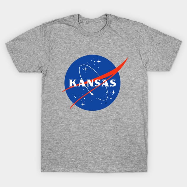 Kansas Astronaut T-Shirt by kani